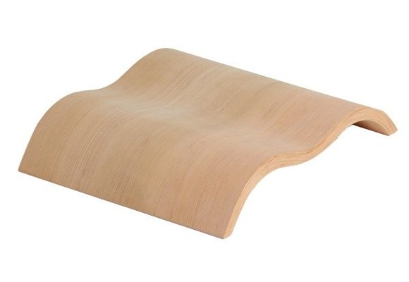 Sauna Hoofdsteun Wave Ceder