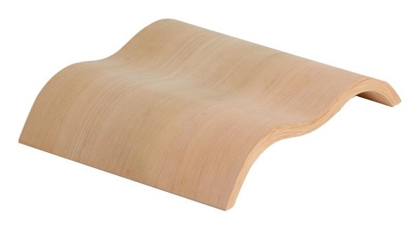 Sauna Hoofdsteun Wave Ceder