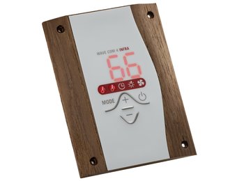 Infraroodsauna Bedieningspaneel Donker Wave Com4