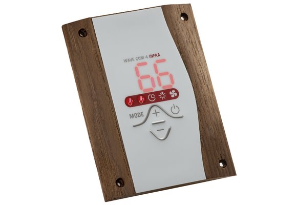 Infraroodsauna Bedieningspaneel Donker Wave Com4