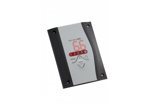Infraroodsauna Bedieningspaneel Zwart Wave Com4