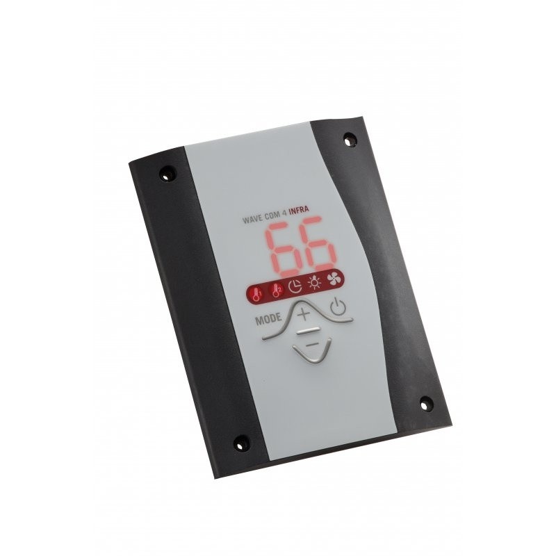 Infraroodsauna Bedieningspaneel Zwart Wave Com4