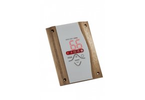 Infraroodsauna Bedieningspaneel Licht Hout Wave Com4