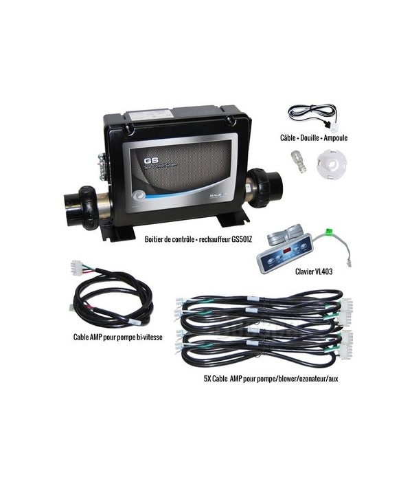 Balboa GS501Z Besturing met VL403 Bediening