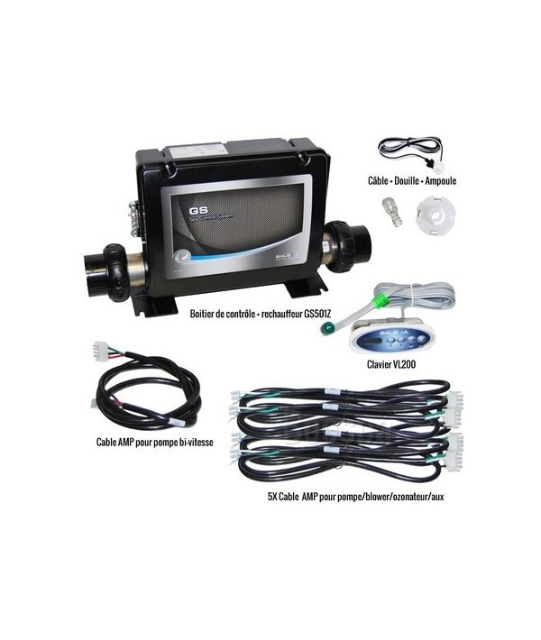 Balboa GS501Z Besturing met VL200 Bediening