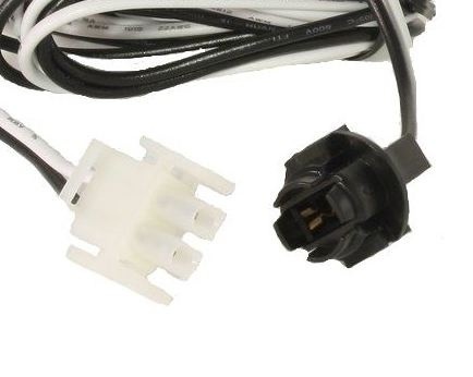 Spa Kabel met 2 pin Amp Stekker (light)