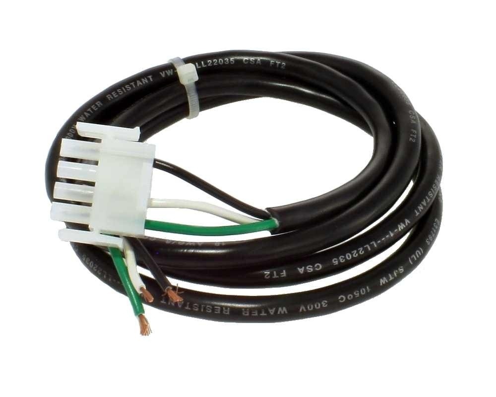 Spa Kabel 3-aderig met 4 pin Amp Stekker 3mtr