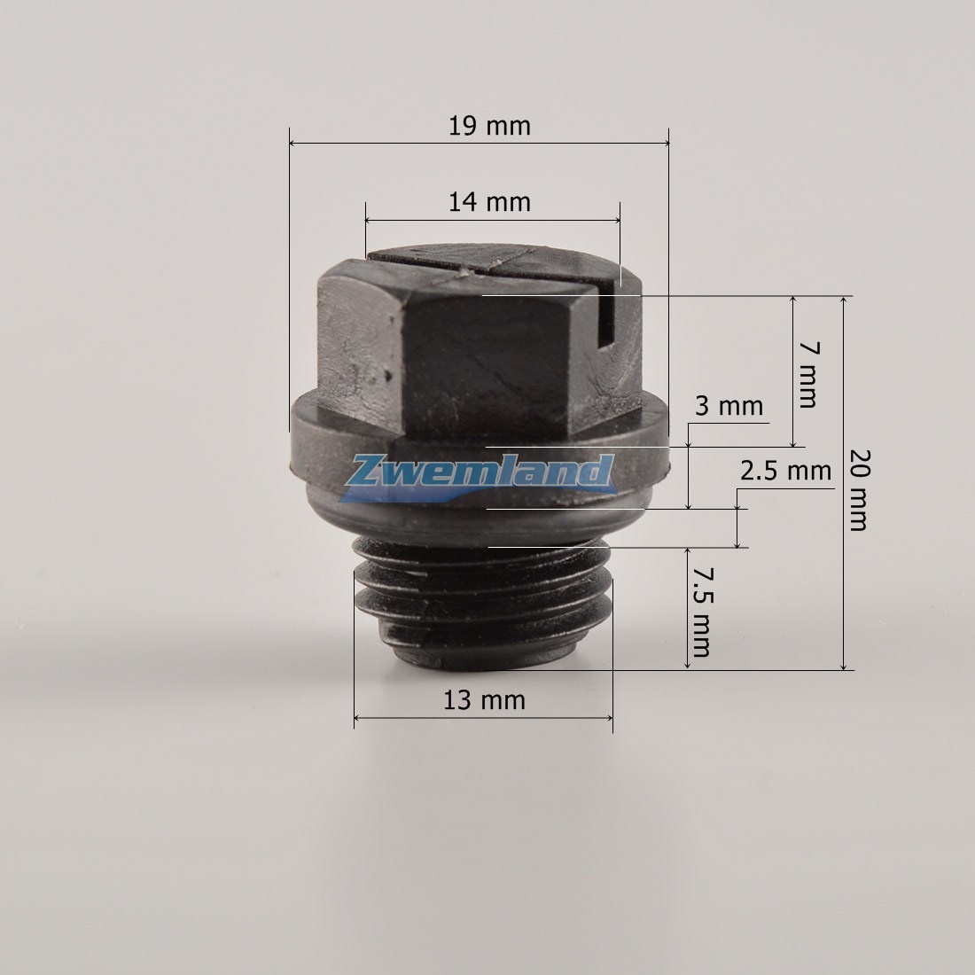 Hayward Super Pump aftap plug