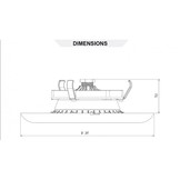 Weltico 6 LED Wit DESIGN Diamond Power zonder nis