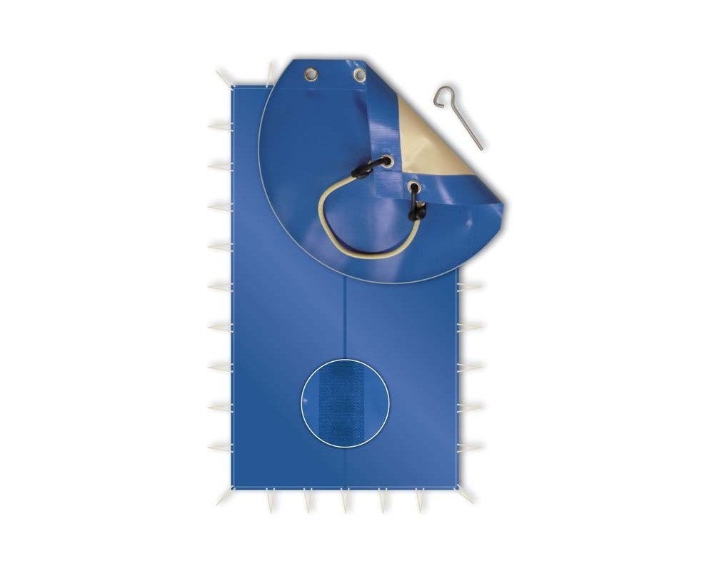 Zwembad Winterzeil PVC 550gr/m2 Skin Freeze C-vormen