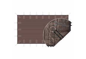 Zwembad Winternet Polypropyleen 180 g/m2 Grille Cold A-vormen