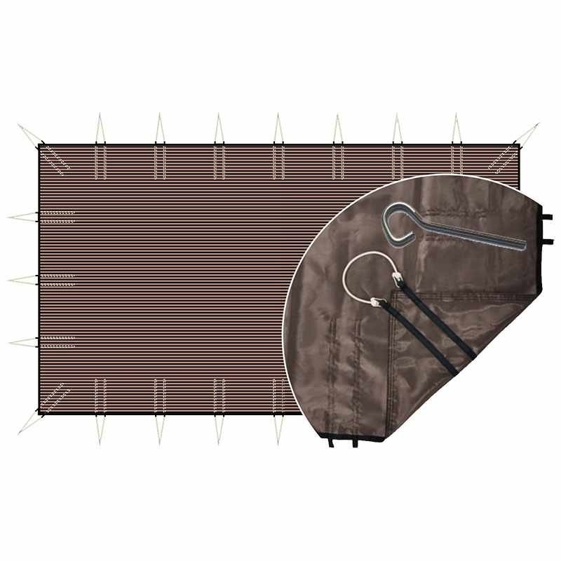 Zwembad Winternet Polypropyleen 180 g/m2 Grille Cold B-vormen