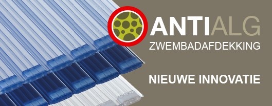 Aquadeck Zwembad Lamellen Polycarbonaat Metallic Solar