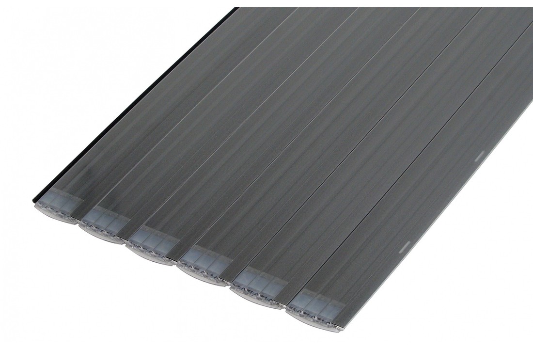 Aquadeck Zwembad Lamellen Polycarbonaat Metallic Solar
