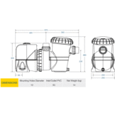 Davey Silensor Pro® Zwembadpomp met Variabele Snelheid SP200BT