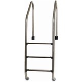 Wijd Model Zwembadtrap 2-treden AISI-304