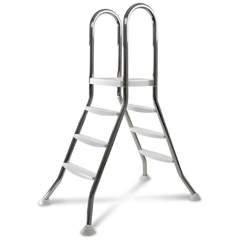 Zwembadtrap A-Frame 5 + 5 Treden AISI 304