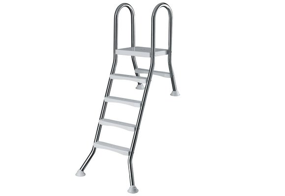 Zwembadtrap A-Frame 1 + 4 Treden AISI 304