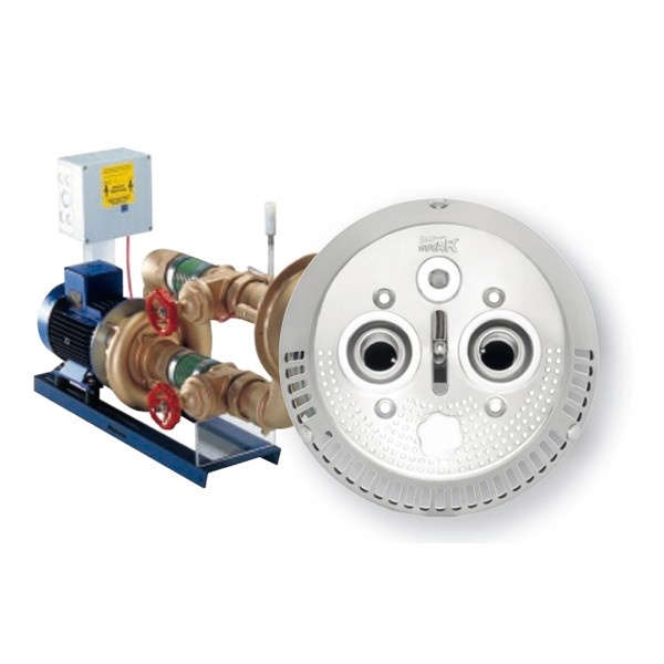 Fitstar Taifun Duo complete afbouwset 2,6 kW, 230/400 V, 1000 l/min. sensor gestuurd