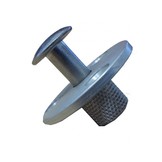 Zwembad Winterafdekking Pop Up Anker voor Houten Terras RVS Aluminium