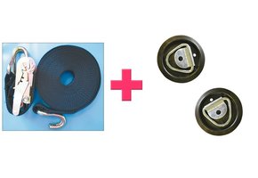 Zwembad Winterafdekking Spanner 10 meter plus 2 Montageplaten