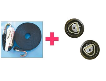 Zwembad Winterafdekking Spanner 10 meter plus 2 Montageplaten