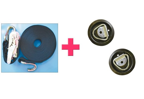 Zwembad Winterafdekking Spanner 10 meter plus 2 Montageplaten