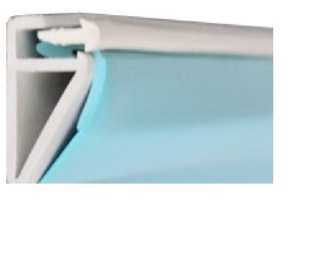 Zwembad Liner Lock Hungstop Profiel Lichtblauw 30 Meter