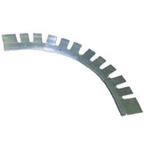 Zwembad Liner Hung Bocht Aluminium 50mm Horizontaal