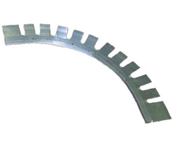 Zwembad Liner Hung Bocht Aluminium 50mm Horizontaal