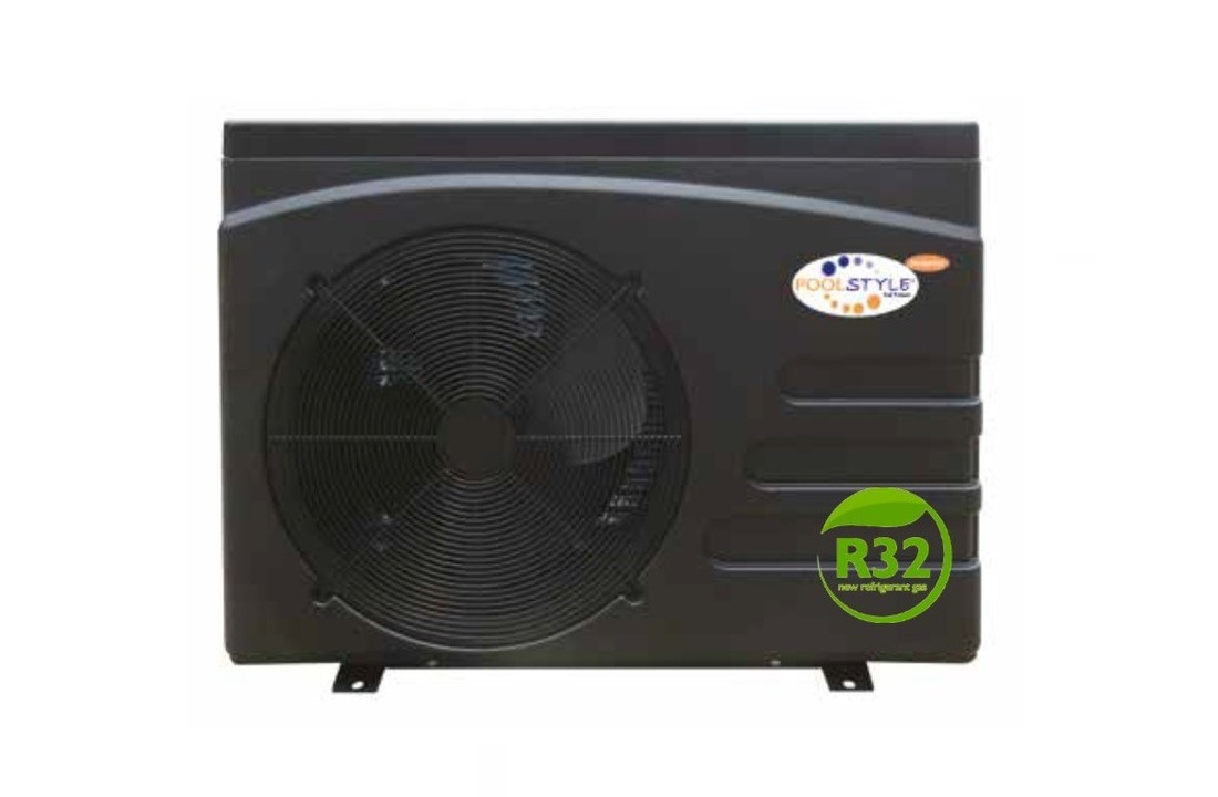 Zwembad warmtepomp poolstyle inverter R32 9.5 kW 20 tot 40 m3 220 v