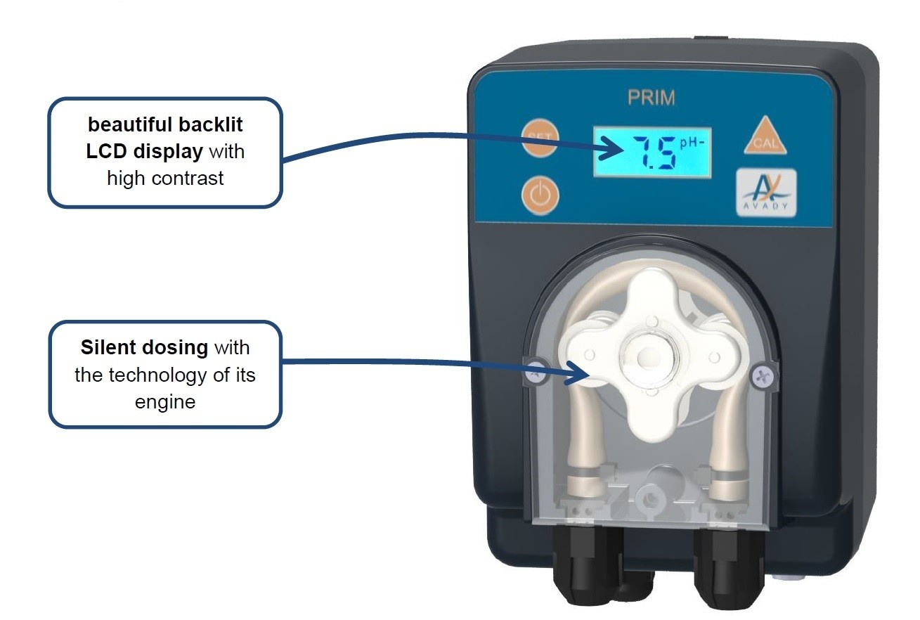 Avady PRIM Evol Redox/Chloor Dosering voor Zwembaden tot 60m3