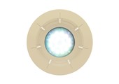 Brio Par 56 Led Chroma 44W Wit Vervangingslamp Met Sierplaat Zandkleur
