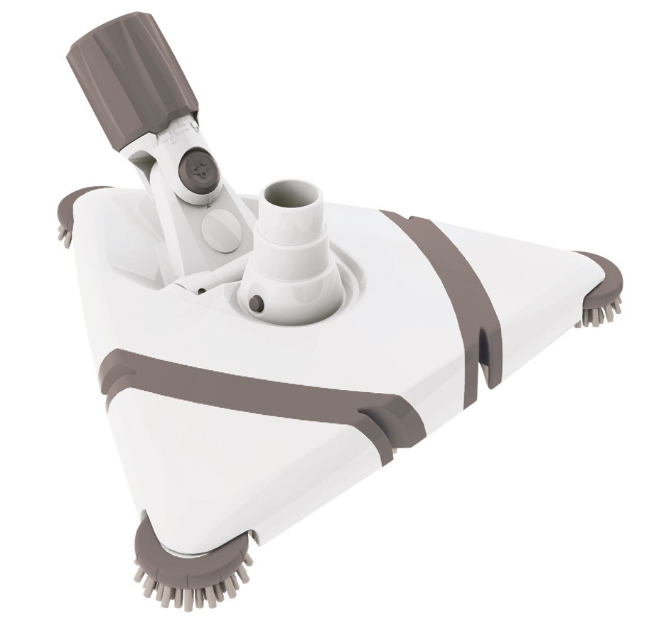 Luxe Flexibele Driehoekige Stofzuiger met 3 Wielen