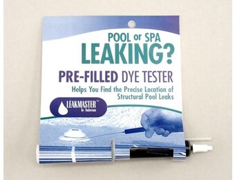 Leakmaster Zwembad Lekkage Detectie Kleurstof Blister Verpakking (lekdetectie) - Blauw