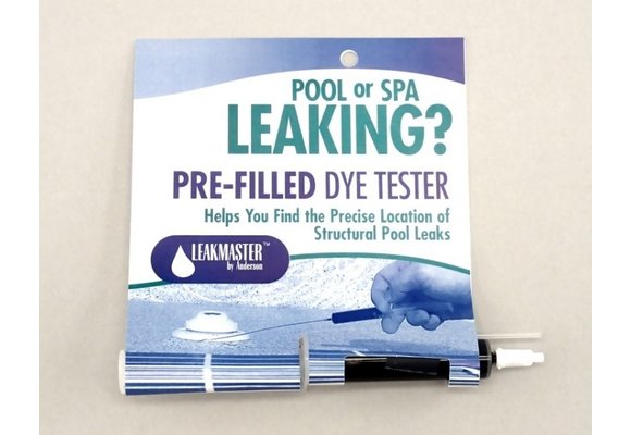 Leakmaster Zwembad Lekkage Detectie Kleurstof Blister Verpakking (lekdetectie) - Blauw