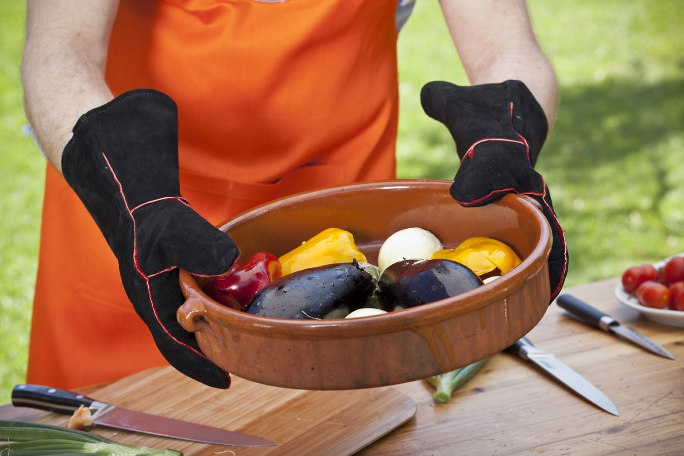 Fornetto Leren handschoenen / ovenwanten