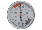 Sentiotec sauna thermometer en hygrometer diameter 10 cm
