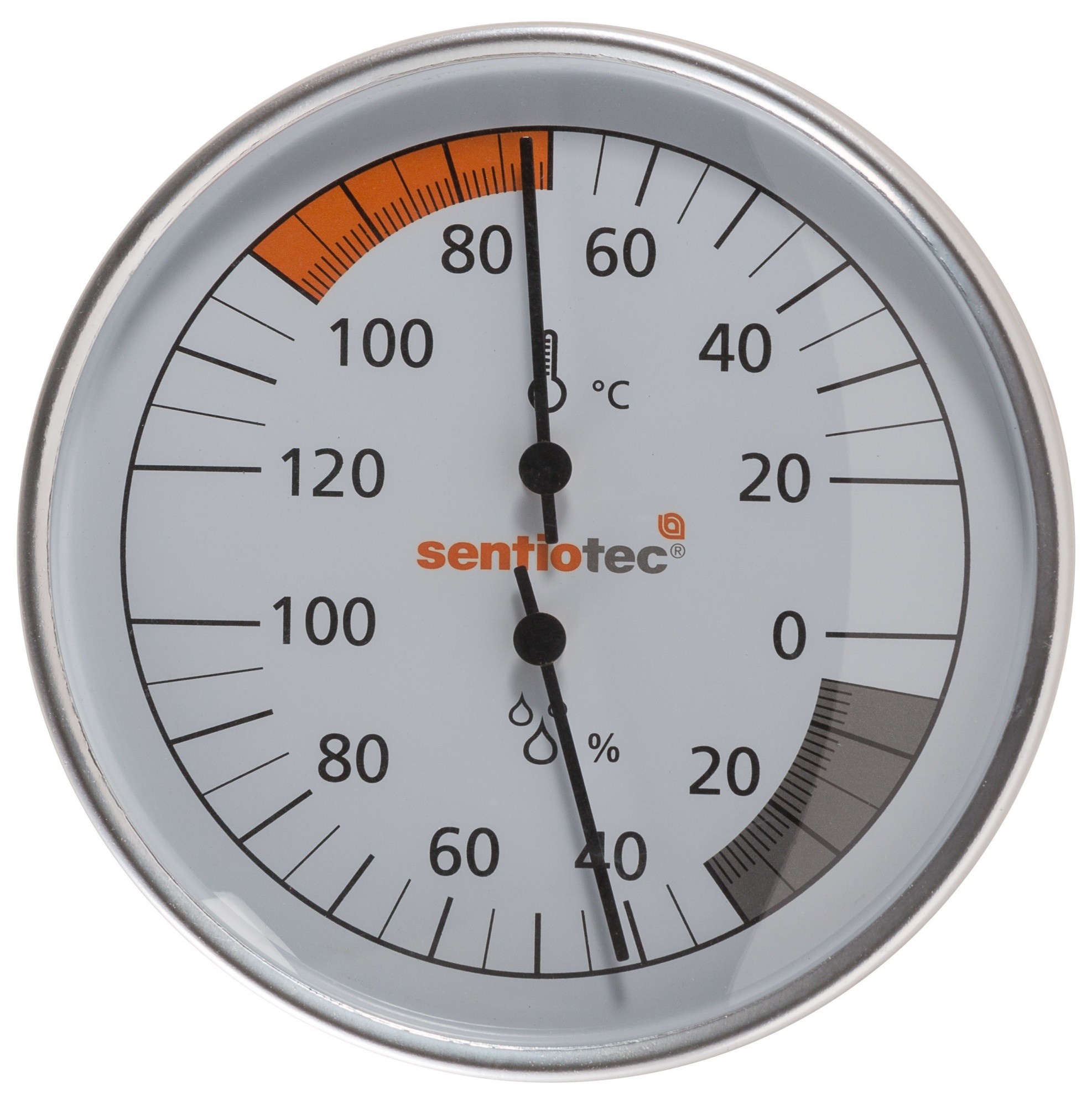 Sentiotec sauna thermometer en hygrometer