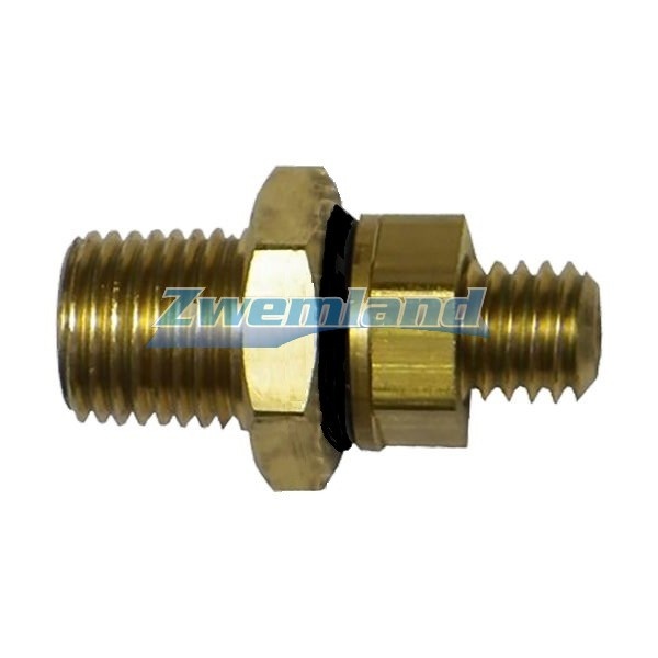 Pentair messing filterdeksel doorvoer