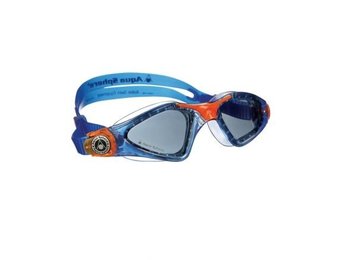 Kinder zwembril Kayenne Junior Clear Lens Blue/Orange