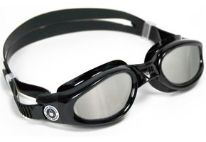 Aqua Sphere Kaiman Small Zwembril / Duikbril – Mirrored Lens Black