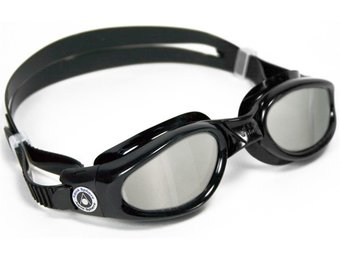 Aqua Sphere Kaiman Small Zwembril / Duikbril – Mirrored Lens Black