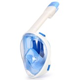 Snorkelmasker Atlantis Full Face Mask wit blauw