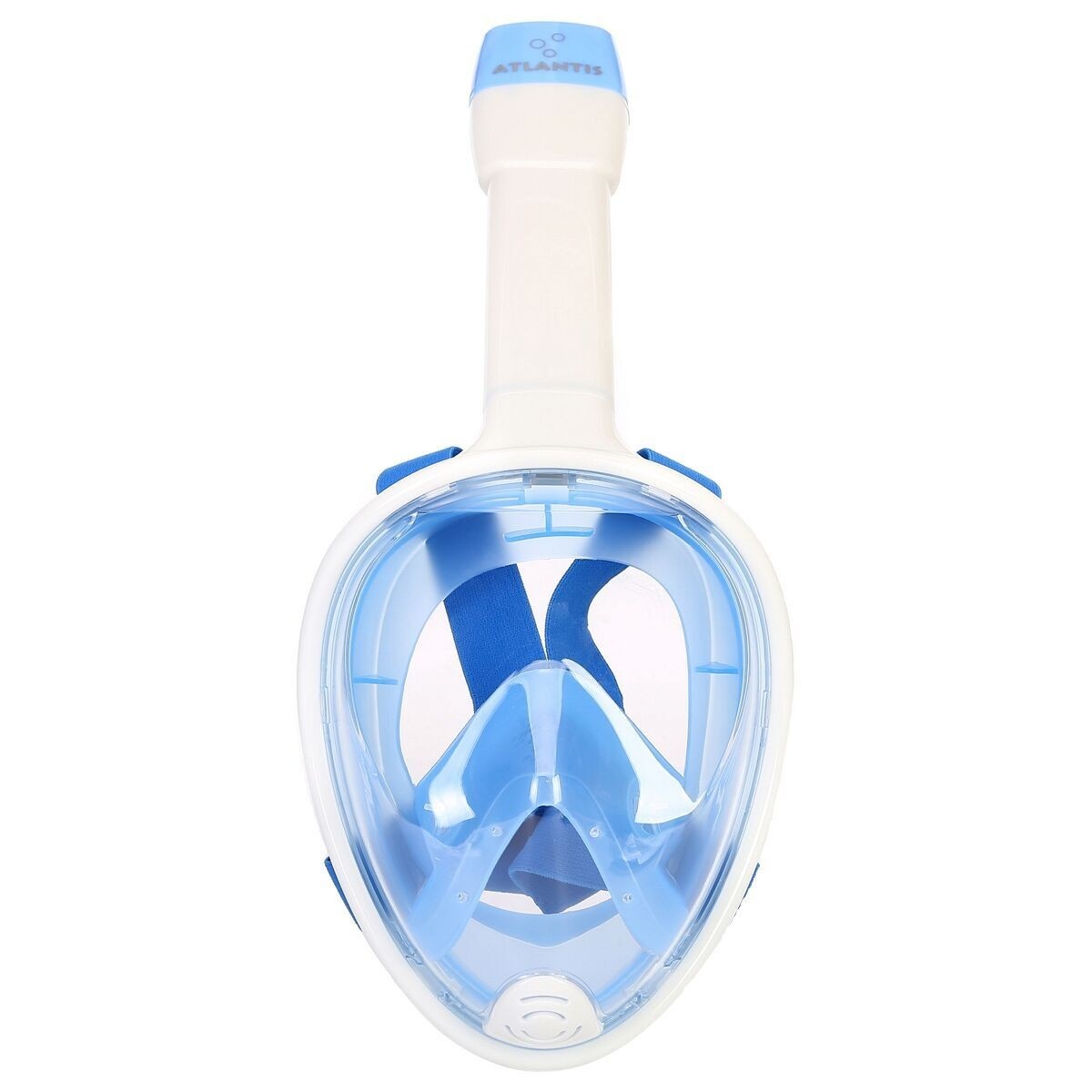 Snorkelmasker Atlantis Full Face Mask wit blauw
