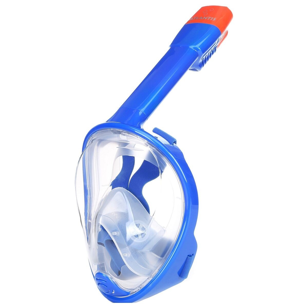 Snorkelmasker Atlantis Full Face Mask helder blauw