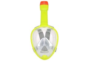Snorkelmasker Atlantis Full Face Mask L/XL - hot lime