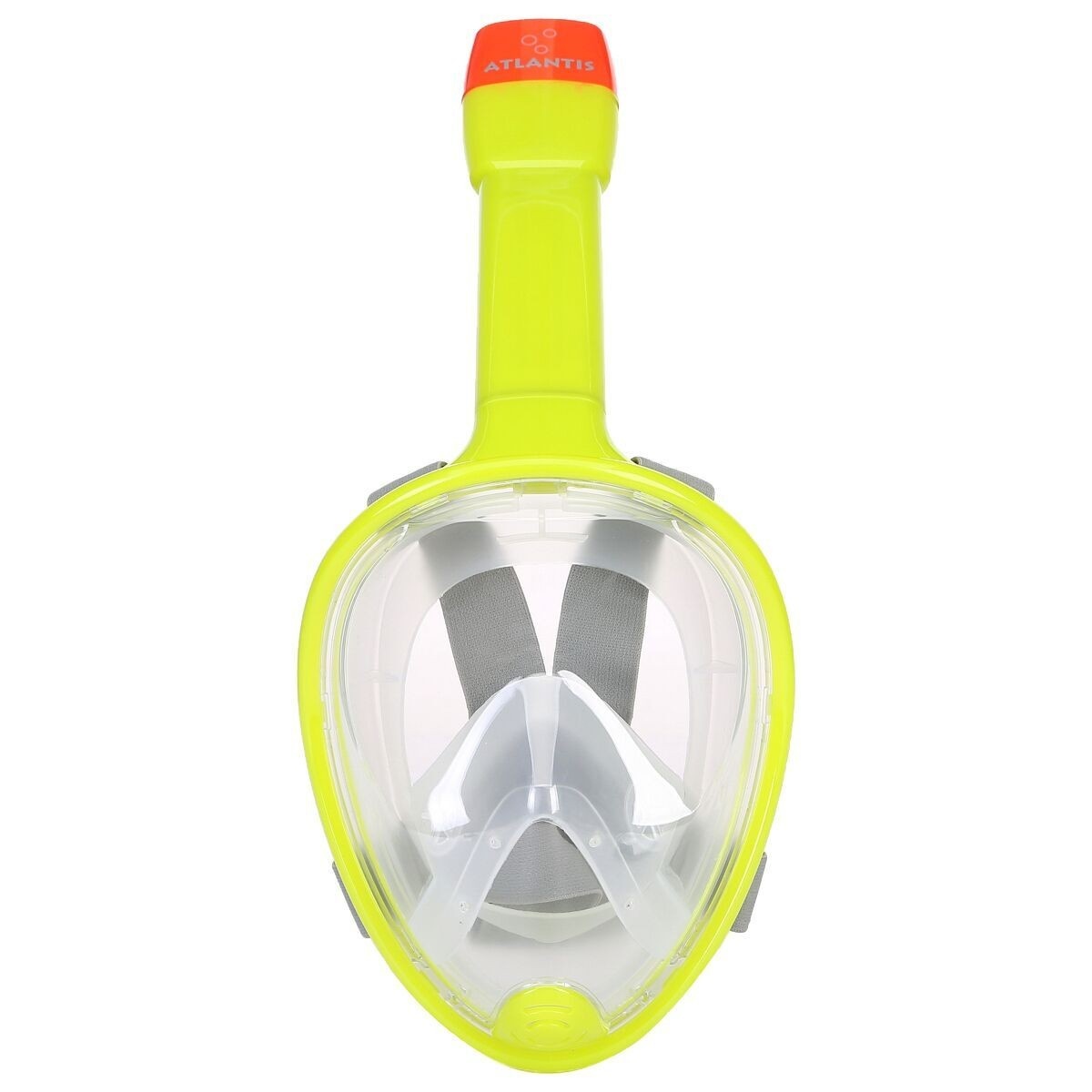 Snorkelmasker Atlantis Full Face Mask L/XL - hot lime