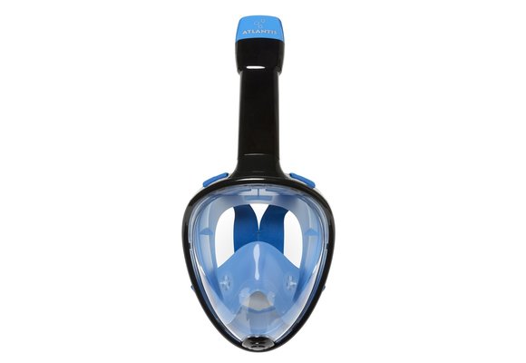 Snorkelmasker Atlantis Full Face Mask Zwart/Blauw