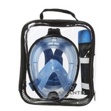 Snorkelmasker Atlantis Full Face Mask Zwart/Blauw